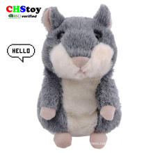 CHStoy talking hamster plush toy baby electric children toy Talking Hamster Mouse Pet Plush Toy kid Educational Christmas gift
